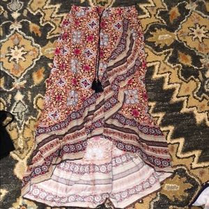 High-low Flowy Skirt